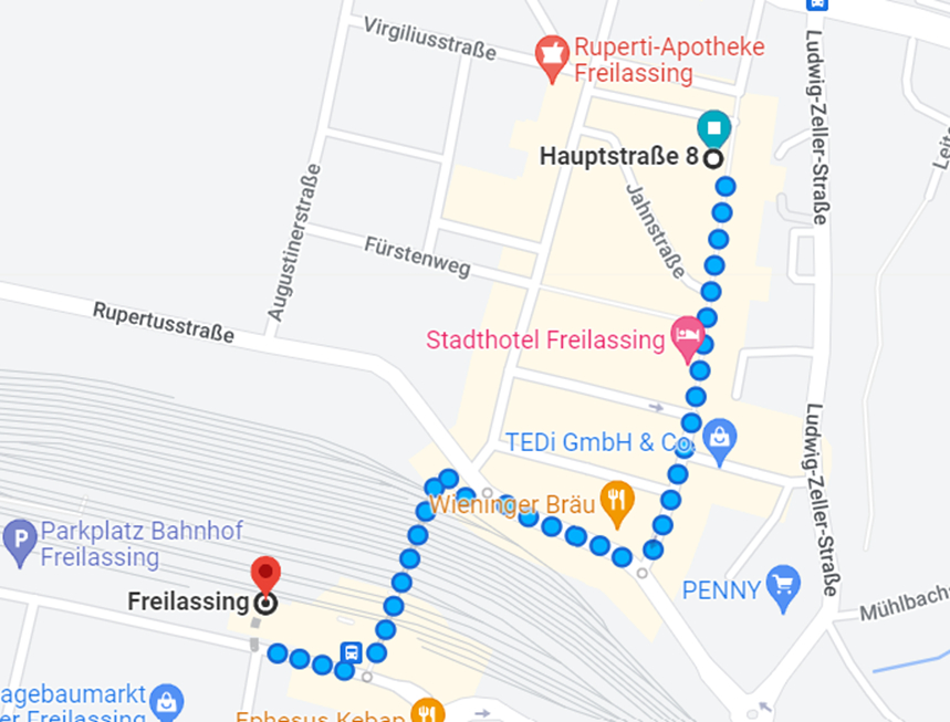 aus Google-Maps